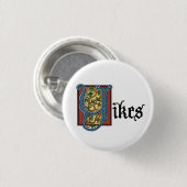 Belichteter Yikes Knopf Button (Vorne & Hinten)