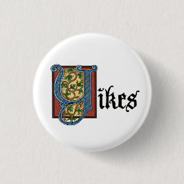 Belichteter Yikes Knopf Button