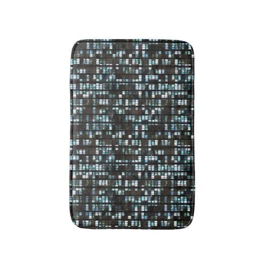 Belichtetes Fenstermuster Badematte (Vorderseite Vertikal)