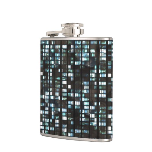 Belichtetes Fenstermuster Flachmann (Links)