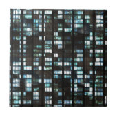 Belichtetes Fenstermuster Fliese (Vorderseite)