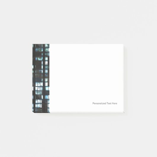 Belichtetes Fenstermuster Post-it Klebezettel (Vorderseite)