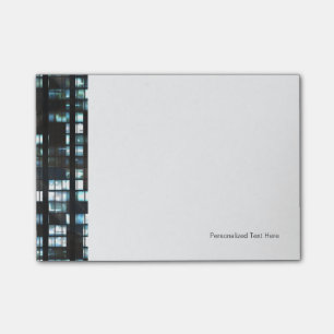 Belichtetes Fenstermuster Post-it Klebezettel