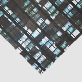 Belichtetes Fenstermuster Seidenpapier (Ausschnitt)