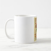 Belichtetes Manuskript der Heiligen Dreifaltigkeit Kaffeetasse (Links)