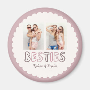 Beliebige Farben Gekerbter Rahmen Custom 2 Foto be Magnet