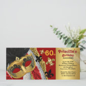 beliebiges Alter, 60.............................. Einladung (Stehend Vorderseite)