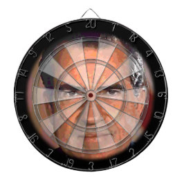 Beliebiges Gesichtsfoto hinzufügen Dartscheibe