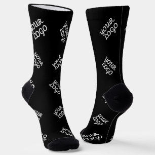 Beliebiges Logo oder hochgeladenes Bild Streumus Socken