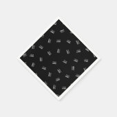 Beliebiges Logo oder hochgeladenes Bild | Verstreu Serviette (Ecke)