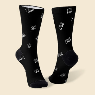 Beliebiges Logo oder hochgeladenes Bild   Verstreu Socken