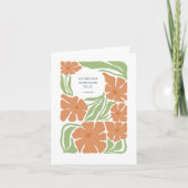 Beliebt danke Ihnen Dankbarkeit Farewell Bible Ver Karte (Vorderseite)