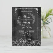 Beliebt die Datumskarten speichern Einladung (Stehend Vorderseite)