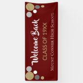 Beliebt! Wiedersehen-Banner "Willkommen zurück" Banner (Vertikal)