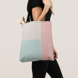 Beliebte Abstract Blush Pink Mint Kollektion Tasche