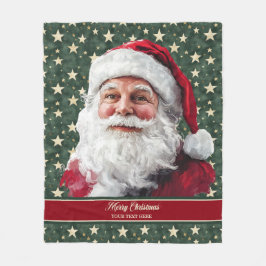 Beliebte Alte Mode Santa Blanket Geschenk Idee Fleecedecke