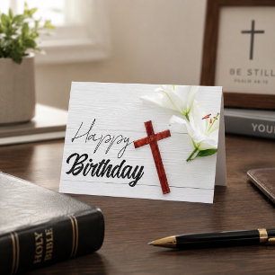 Beliebte Bibelverse Christliches Kreuz Karte