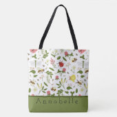 Beliebte Bienen Ladybugs und Schmetterlinge person Tasche (Vorderseite)