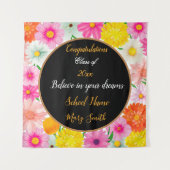 Beliebte Bläschen passen Weiß an Wandteppich (Vorderseite)