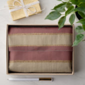 Beliebte Burgundy Gold Luxury Linen Collection Seidenpapier (Geschenk)