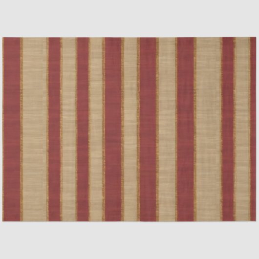 Beliebte Burgundy Gold Luxury Linen Collection Seidenpapier (Vorderseite)