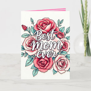 Beliebte florale Luxus-Geschenkekollektion Karte