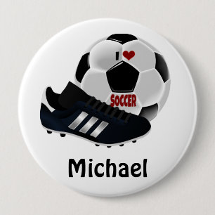 Beliebte Fußball-Designvorlage Button