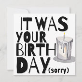 Beliebte Geburtskarte Feiertagskarte (Vorderseite)