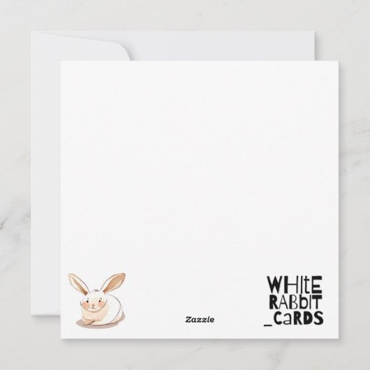 Beliebte Geburtskarte Feiertagskarte (Rückseite)