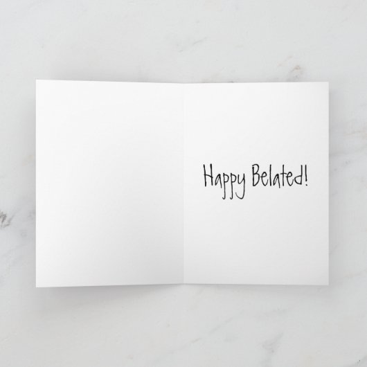 Beliebte Geburtskarte Karte (Innenseite)