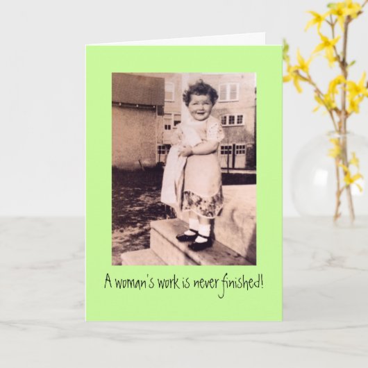 Beliebte Geburtskarte Karte (Gelbe Blume)