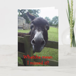 Beliebte Geburtskarte Karte