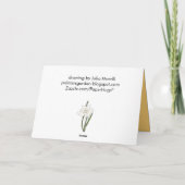 Beliebte Geburtskarte Karte (Rückseite)