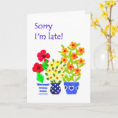 Beliebte Geburtstagskarte - Blume Power Karte (Gelbe Blume)