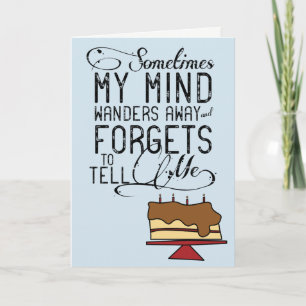 Beliebte Geburtstagskarte Karte