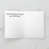 Beliebte Geburtstagskarte /Löwe Karte (Innenseite)