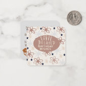 Beliebte Geburtstagwünsche Mitteilungskarte (Vorderseite/Rückseite Beispiel)