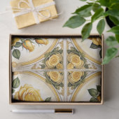 Beliebte Gelbe Rose Schöne Sammlung Seidenpapier (Geschenk)