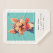 Beliebte Haustiere Fleece Blankets & Throws Sherpadecke (Vorderseite (Horizontal))