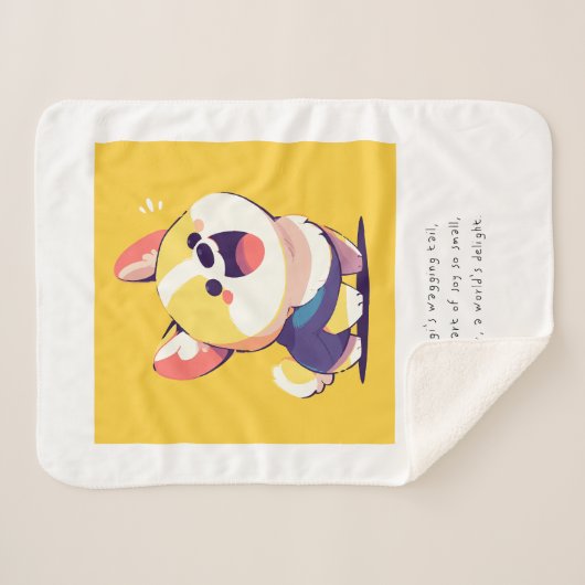 Beliebte Haustiere Fleece Blankets & Throws Sherpadecke (Vorderseite (Horizontal))