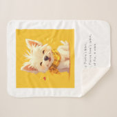 Beliebte Haustiere Fleece Blankets & Throws Sherpadecke (Vorderseite (Horizontal))