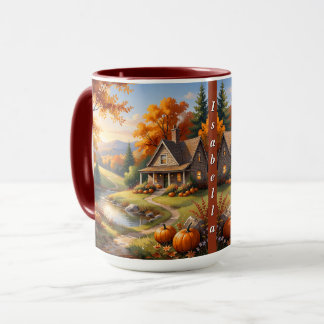 Beliebte Herbst-Goldene Danksagungs-Kollektion Tasse