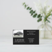 Beliebte Kfz-Vertriebskarte Visitenkarte (Stehend Vorderseite)