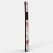 Beliebte Kollektion aus hellblaurosa Marmor Case-Mate iPhone Hülle (Hinten/Rechts)