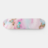 Beliebte Kollektion hellblaue rosa Agate Skateboard (Horizontal)