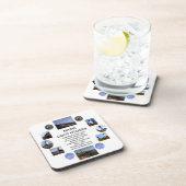 Beliebte Lichthäuser in Maine. Getränkeuntersetzer (Rechte Seite)