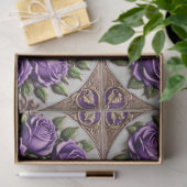 Beliebte Lila Rose Schöne Sammlung Seidenpapier (Geschenk)