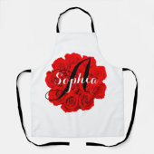 Beliebte Mädchennamen Überraschungsgeschenk Rose Schürze (Vorderseite)
