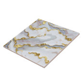 Beliebte Marble Agate White Gold Collection Fliese (Seite)