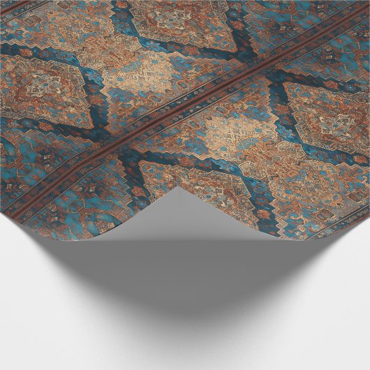 Beliebte persische schöne alte Mustersammlung Geschenkpapier (Ecke)